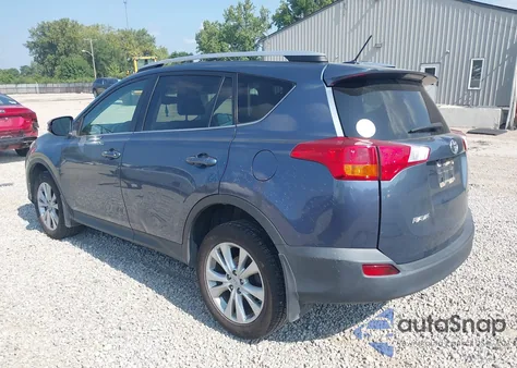 2013 Toyota Rav4 Limited из США, поврежденный, VIN 2T3DFREV4DW122242